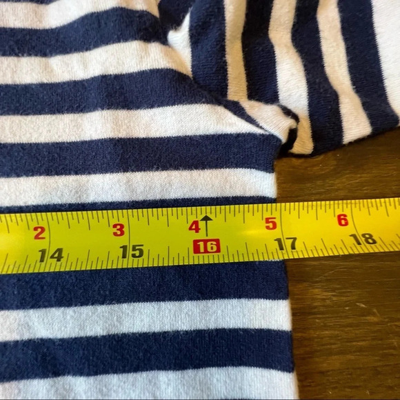 Comme Des Garcos Play  Twin Hart Stripped Long Sleeve Shirt - Picture 13 of 16